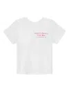 Re/done Crab Graphic Tee In White