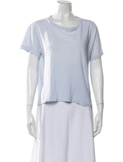 Pre-owned Re/done Crew Neck Short Sleeve T-shirt In White