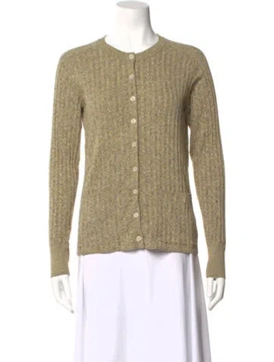 Pre-owned Re/done Crew Neck Sweater In Neutral