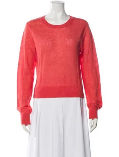 Pre-owned Re/done Crew Neck Sweater In Pink