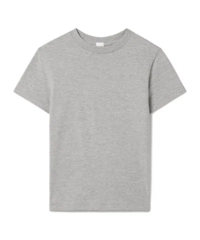 Re/done Crew Neck T-shirt In Gray