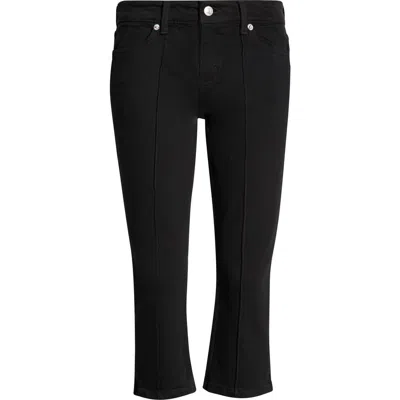 Re/done Danni Jean Shorts In Black