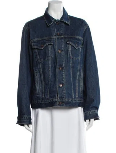 Pre-owned Re/done Denim Jacket In Blue