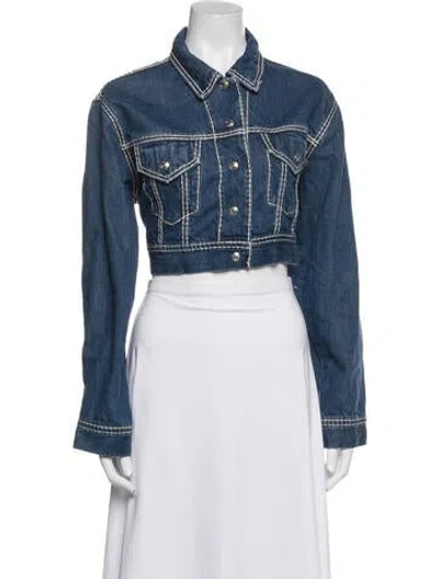 Pre-owned Re/done Denim Jacket In Blue