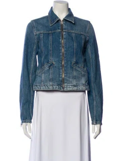 Pre-owned Re/done Denim Jacket In Blue