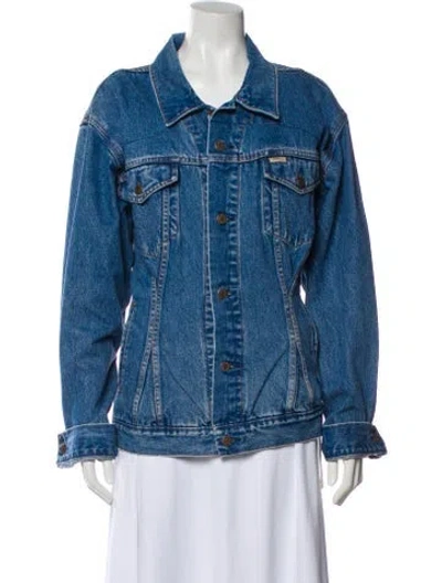 Pre-owned Re/done Denim Jacket In Blue