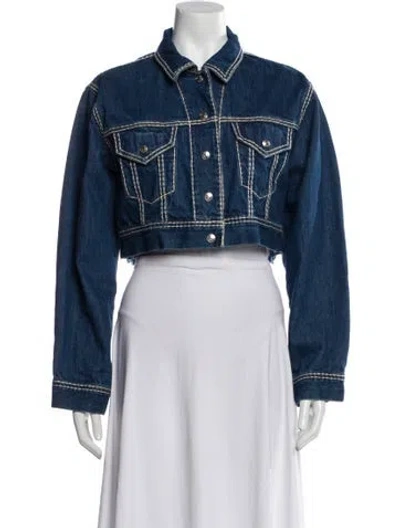 Pre-owned Re/done Denim Jacket In Blue