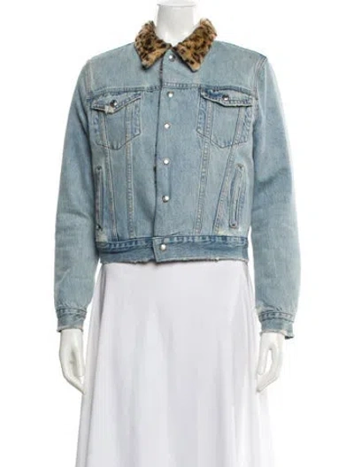 Pre-owned Re/done Denim Jacket In Blue