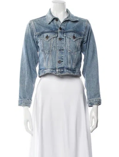 Pre-owned Re/done Denim Jacket In Blue