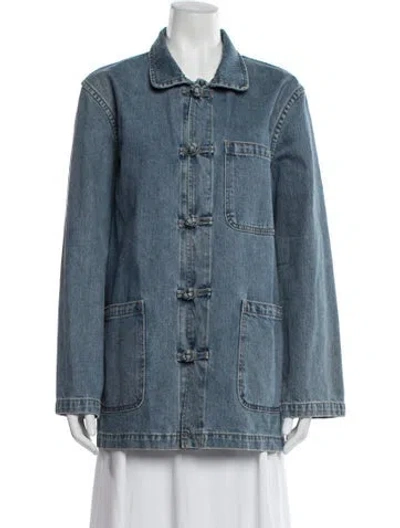 Pre-owned Re/done Denim Jacket In Blue
