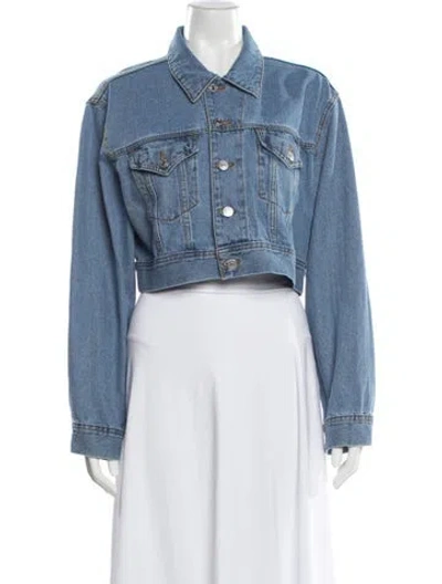 Pre-owned Re/done Denim Jacket In Blue