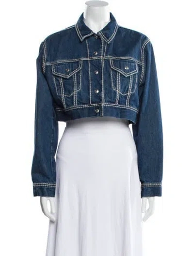 Pre-owned Re/done Denim Jacket In Blue