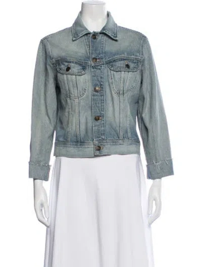 Pre-owned Re/done Denim Jacket In Blue