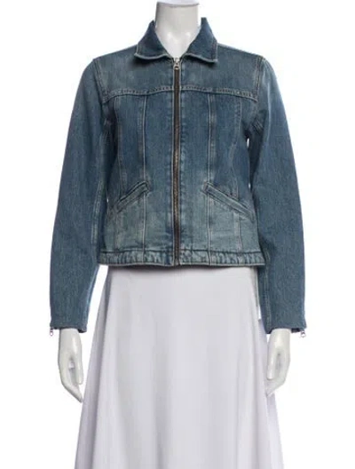Pre-owned Re/done Denim Jacket In Blue