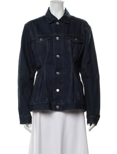 Pre-owned Re/done Denim Jacket In Blue