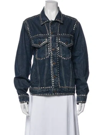 Pre-owned Re/done Denim Jacket In Blue