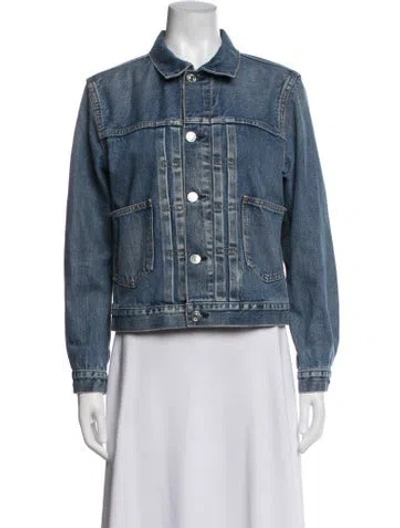 Pre-owned Re/done Denim Jacket In Blue