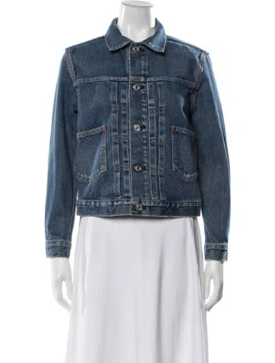 Pre-owned Re/done Denim Jacket In Blue