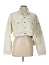 Re/done Denim Jacket In Ivory