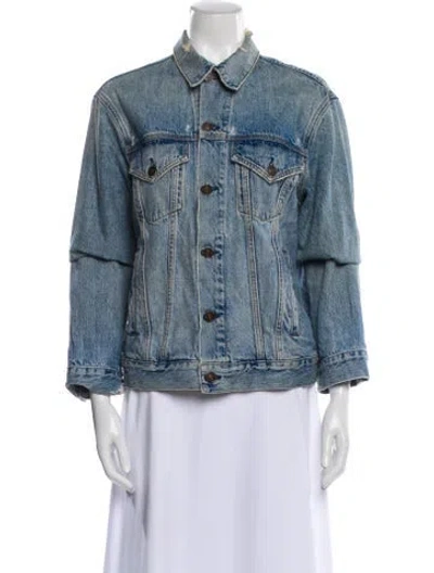 Pre-owned Re/done Denim Jacket In Multi