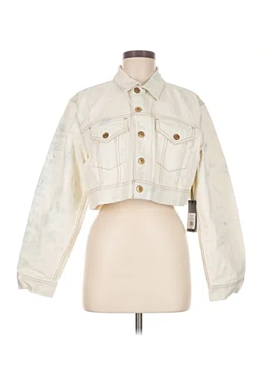 Pre-owned Re/done Denim Jacket In White