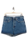 Re/done Denim Shorts In Blue