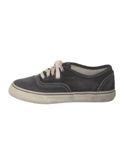 Pre-owned Re/done Denim Sneakers In Black