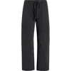 Re/done Drawstring Beach Pants In Black
