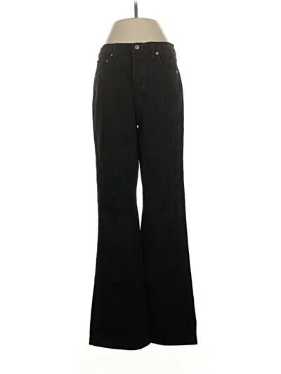 Pre-owned Re/done Dress Pants In Black