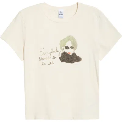 Re/done Everybody Graphic Classic Tee In Multi