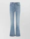 Re/done Flared Boot-cut Jeans Five Pockets In Blue