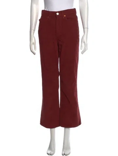 Pre-owned Re/done Flared Pants In Brown
