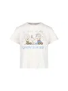 Re/done Graphic Cotton T-shirt In White