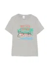 Re/done Graphic T-shirt In Gray