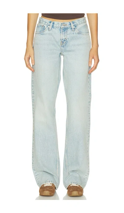 Re/done Grayson Straight Leg Jeans In Blue