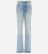 Re/done High-rise Bootcut Jeans In Opal Indigo
