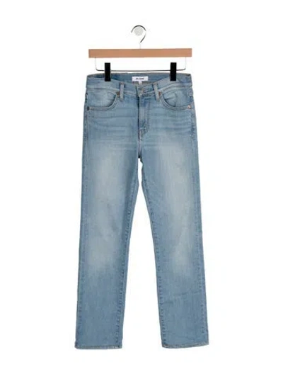 Pre-owned Re/done High-rise Skinny Leg Jeans In Blue