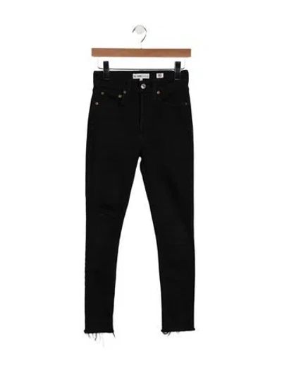 Pre-owned Re/done High-rise Skinny Leg Jeans W/ Tags In Black