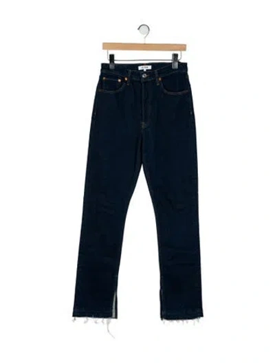 Pre-owned Re/done High-rise Skinny Leg Jeans W/ Tags In Blue