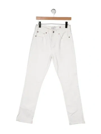 Pre-owned Re/done High-rise Straight Leg Jeans In Multicolor