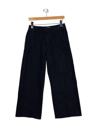 Pre-owned Re/done High-rise Wide Leg Jeans In Blue