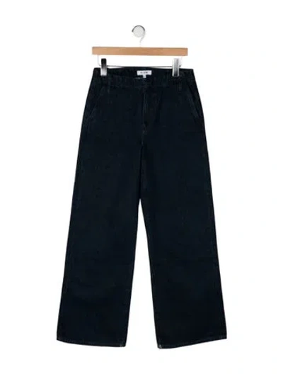 Pre-owned Re/done High-rise Wide Leg Jeans In Blue