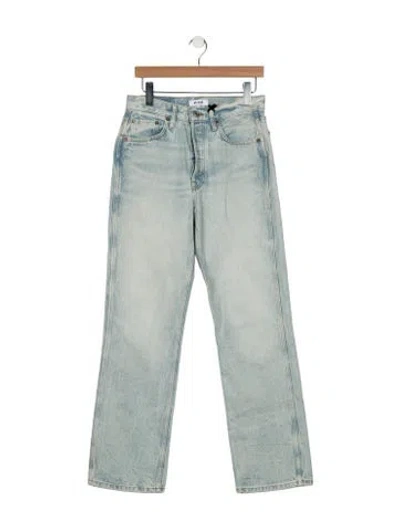 Pre-owned Re/done High-rise Wide Leg Jeans W/ Tags In Blue