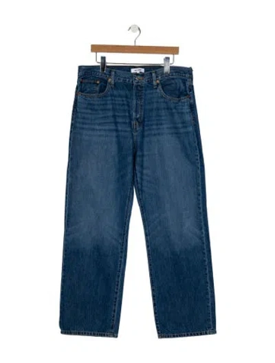 Pre-owned Re/done High-rise Wide Leg Jeans W/ Tags In Blue