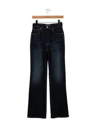 Pre-owned Re/done High-rise Wide Leg Jeans W/ Tags In Blue
