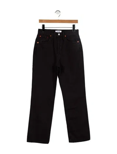 Pre-owned Re/done High-rise Wide Leg Jeans W/ Tags In Purple