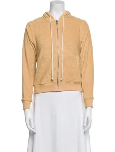 Pre-owned Re/done Jacket In Yellow