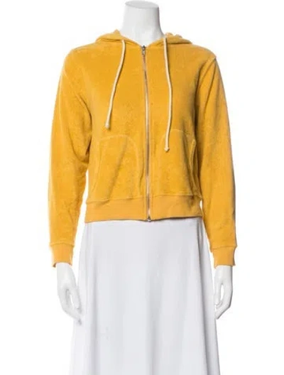 Pre-owned Re/done Jacket In Yellow
