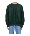 Re/done Jacquard Check Pattern Sweater