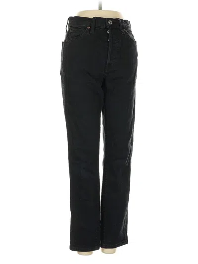 Pre-owned Re/done Jeans In Black